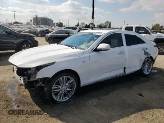 2021 Cadillac CT4 Premium Luxury with VIN 1G6DB5RK8M0106301, listed as a Copart auction lot 89349965 with 33,594 mi miles and Salvage Title. Bid and sale history available at DreamBid. Image 1.