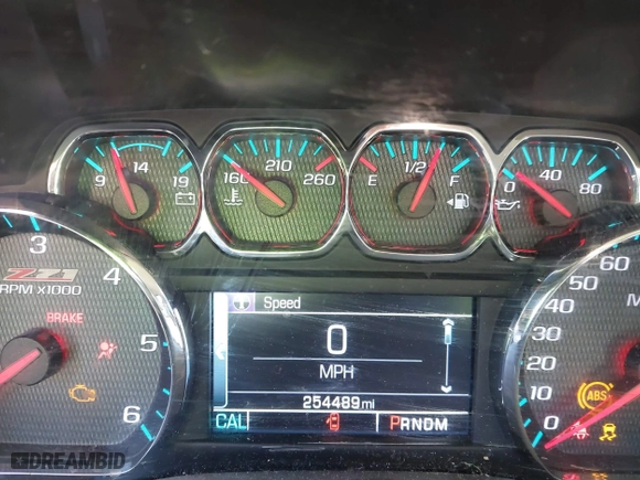 2015 Chevrolet Silverado 1500 LT with VIN 3GCUKREC9FG517787, listed as a IAAI auction lot 41400803 with 254,489 mi miles. Bid and sale history available at carsss.com. Image 7.