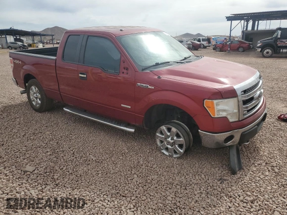 2014 Ford F-150 XL with VIN 1FTFX1ET5EKE99159, listed as a Copart auction lot 58638815 with 82,120 mi miles and Salvage title. Bid and sale history available at DreamBid. Image 4.