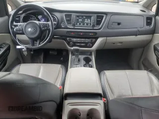 2017 Kia Sedona LX with VIN KNDMB5C19H6320486, listed as a Copart auction lot 73215754 with 100,891 mi miles and Salvage Title. Bid and sale history available at carsss.com. Image 8.