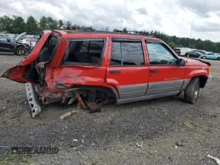 1997 Jeep Grand Cherokee Laredo with VIN 1J4GZ58S8VC601342, listed as a Copart auction lot 65360204 with 139,036 mi miles and Salvage Title. Bid and sale history available at carsss.com. Image 3.