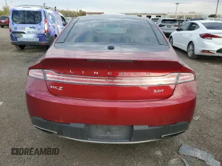 2017 Lincoln MKZ Select with VIN 3LN6L5CC6HR624896, listed as a Copart auction lot 74998444 with 99,078 mi miles and Salvage Title. Bid and sale history available at DreamBid. Image 6.