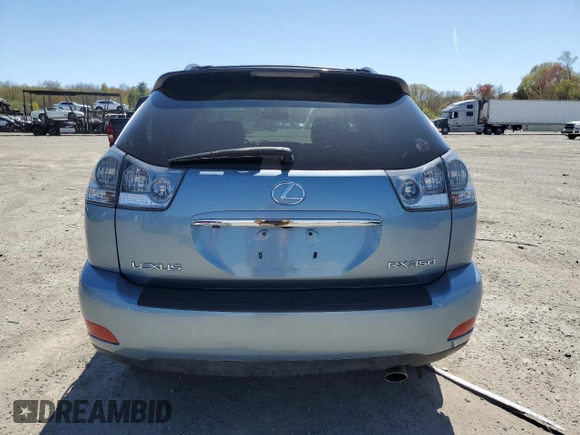 2008 Lexus RX 350 with VIN 2T2HK31U48C055256, listed as a Copart auction lot 55390535 with 188,166 mi miles and Clean Title. Bid and sale history available at DreamBid. Image 6.