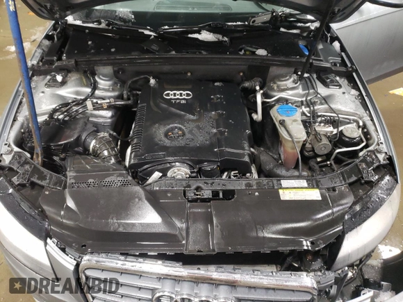 2011 Audi A4 Premium with VIN WAUBFAFL0BA082630, listed as a Copart auction lot 45688645 with 187,452 mi miles and Salvage Title. Bid and sale history available at carsss.com. Image 11.