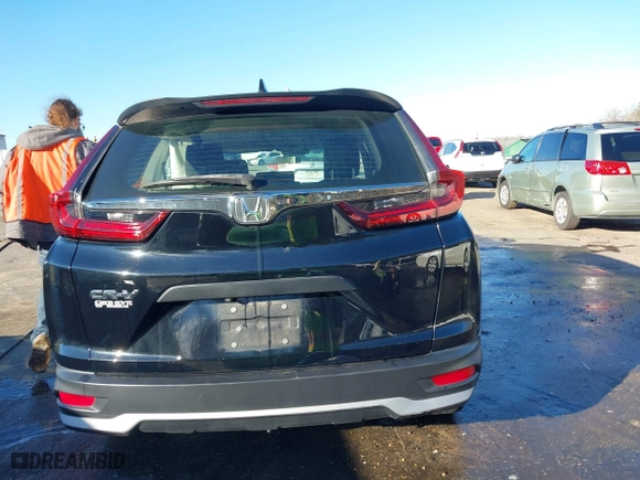 2021 Honda CR-V LX with VIN 2HKRW1H26MH414264, listed as a IAAI auction lot 41316244 with 65,769 mi miles. Bid and sale history available at carsss.com. Image 16.