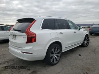 2023 Volvo XC90 Ultimate with VIN YV4062PA5P1937842, listed as a Copart auction lot 80275964 with 0 mi miles and Salvage Title. Bid and sale history available at carsss.com. Image 3.