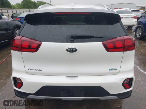 2020 Kia Niro LX with VIN KNDCB3LC2L5435978, listed as a IAAI auction lot 41902940 with 49,320 mi miles and . Bid and sale history available at DreamBid. Image 16.