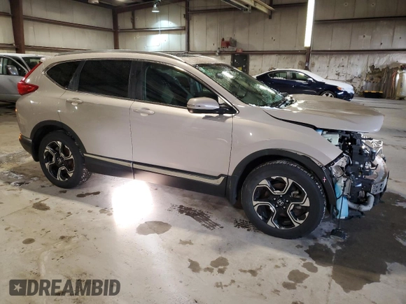 2017 Honda CR-V Touring with VIN 5J6RW2H90HL045674, listed as a Copart auction lot 82301294 with 93,587 mi miles and Salvage Title. Bid and sale history available at carsss.com. Image 4.