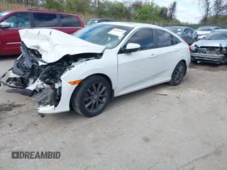 2019 Honda Civic EX z VIN 19XFC1F30KE208186, wystawiony jako IAAI lot #42020997 z przebiegiem 115 430 mil mil oraz . Historia ofert i sprzedaży dostępna na DreamBid. Obrazek 2.