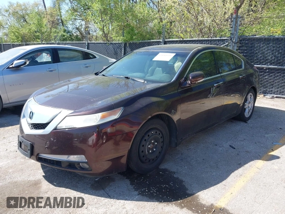 2009 Acura TL Tech with VIN 19UUA86549A016873, listed as a IAAI auction lot 42044931 with 224,627 mi miles. Bid and sale history available at carsss.com. Image 2.