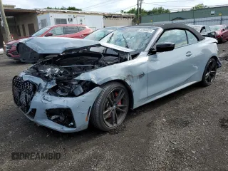 2024 BMW 4 Series M440i xDrive с VIN WBA63AT06RCP05994, выставлен на аукционе Copart как лот 62068824 с пробегом Не указан миль и Списание • Salvage title. История ставок и продаж доступна на DreamBid. Изображение 1.