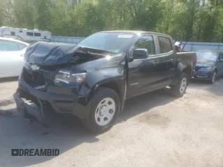 2018 Chevrolet Colorado 2WD Work Truck with VIN 1GCGSBENXJ1272835, listed as a Copart auction lot 55212735 with 60,749 mi miles and Salvage title. Bid and sale history available at DreamBid. Image 1.