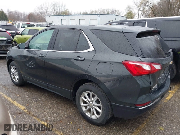 2019 Chevrolet Equinox LT with VIN 2GNAXKEV1K6185743, listed as a IAAI auction lot 40847405 with 58,722 mi miles and . Bid and sale history available at DreamBid. Image 14.