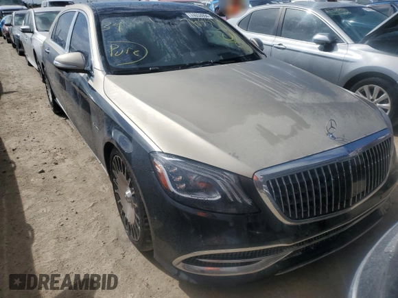 2020 Mercedes-Benz S-Class Maybach S 560 with VIN W1KUX8GB2LA555345, listed as a Copart auction lot 74053994 with 19,346 mi miles and Non Repairable. Bid and sale history available at carsss.com. Image 5.