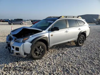 2025 Subaru Outback Wilderness with VIN 4S4BTGUD9S3203410, listed as a Copart auction lot 50435275 with 3,789 mi miles and Salvage Title. Bid and sale history available at carsss.com. Image 1.