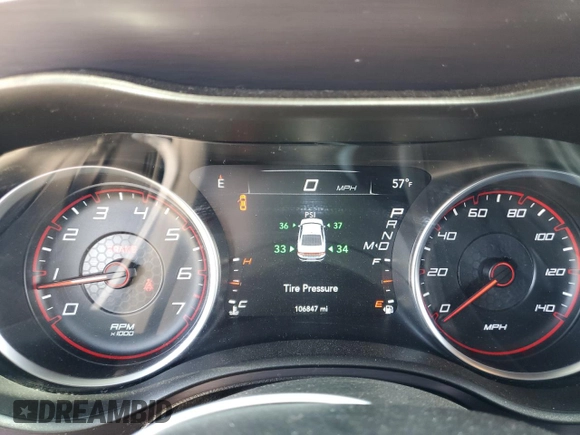 2015 Dodge Charger SE with VIN 2C3CDXBG3FH722124, listed as a Copart auction lot 50541805 with 106,847 mi miles and Salvage Title. Bid and sale history available at carsss.com. Image 9.