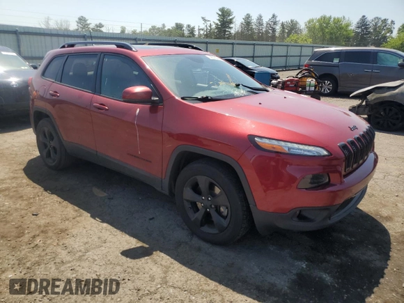 2017 Jeep Cherokee High Altitude with VIN 1C4PJMDS8HW504500, listed as a Copart auction lot 62302245 with 83,755 mi miles and Salvage title. Bid and sale history available at DreamBid. Image 4.