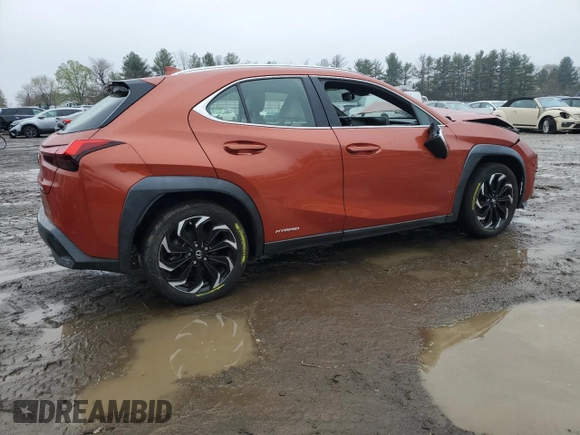 2020 Lexus UX 250h z VIN JTHP9JBHXL2020762, wystawiony jako Copart lot #52128145 z przebiegiem 33 651 mil mil oraz Szkoda całkowita • Salvage title. Historia ofert i sprzedaży dostępna na DreamBid. Obrazek 3.