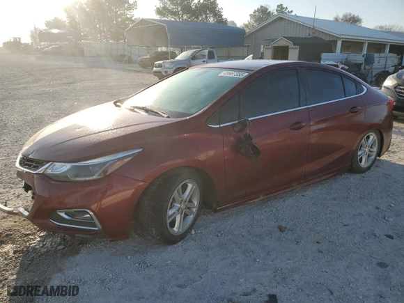 2016 Chevrolet Cruze LT with VIN 1G1BE5SM1G7265480, listed as a Copart auction lot 48667355 with 119,251 mi miles and Salvage Title. Bid and sale history available at carsss.com. Image 1.