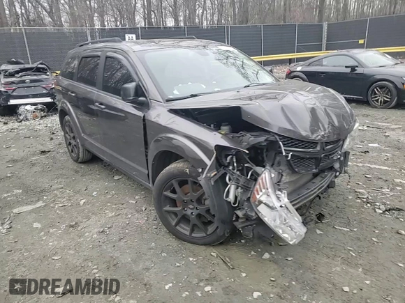 2019 Dodge Journey SE with VIN 3C4PDCBB5KT694449, listed as a Copart auction lot 44247545 with Not Provided miles and Salvage Title. Bid and sale history available at DreamBid. Image 12.
