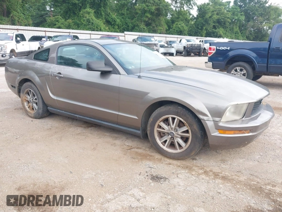 2005 Ford Mustang Deluxe with VIN 1ZVFT80N255121745, listed as a IAAI auction lot 42540069 with Not provided miles and . Bid and sale history available at DreamBid. Image 1.