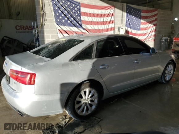 2012 Audi A6 2.0T Premium with VIN WAUCFAFC4CN173107, listed as a Copart auction lot 75992574 with 100,087 mi miles and Clean Title. Bid and sale history available at carsss.com. Image 3.