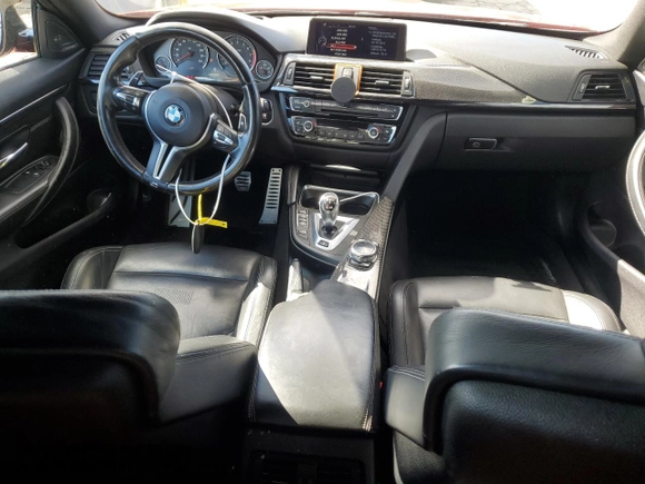 2015 BMW M4 with VIN WBS3R9C57FF708758, listed as a Copart auction lot 41101764 with 65,416 mi miles. Bid and sale history available at carsss.com. Image 8.