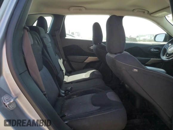 2017 Jeep Cherokee Sport with VIN 1C4PJMAB8HW605363, listed as a Copart auction lot 53917035 with 66,747 mi miles and Salvage Title. Bid and sale history available at carsss.com. Image 11.