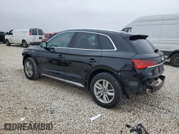 2023 Audi Q5 S line Premium with VIN WA1GAAFYXP2137230, listed as a Copart auction lot 42231835 with 12,662 mi miles and Salvage Title. Bid and sale history available at carsss.com. Image 2.