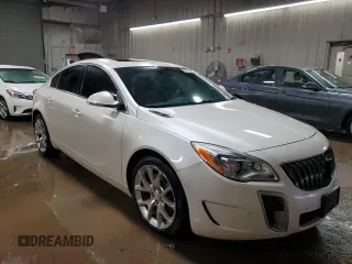2015 Buick Regal GS with VIN 2G4GT5GX5F9223294, listed as a Copart auction lot 52313405 with 103,143 mi miles and Salvage Title. Bid and sale history available at DreamBid. Image 4.
