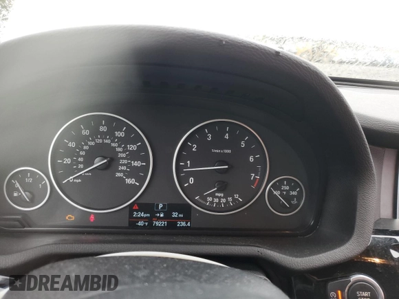 2016 BMW X3 xDrive28i with VIN 5UXWX9C54G0D76844, listed as a Copart auction lot 52458505 with 79,221 mi miles and Salvage Title. Bid and sale history available at carsss.com. Image 9.