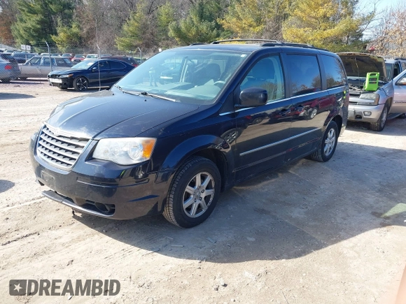 2010 Chrysler Town & Country Touring with VIN 2A4RR5D16AR142271, listed as a IAAI auction lot 41733399 with 181,352 mi miles. Bid and sale history available at carsss.com. Image 2.
