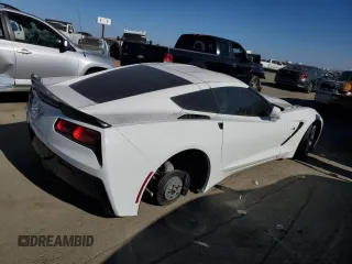 2015 Chevrolet Corvette 1LT with VIN 1G1YB2D78F5121332, listed as a Copart auction lot 42525555 with 41,943 mi miles and Clean Title. Bid and sale history available at carsss.com. Image 3.