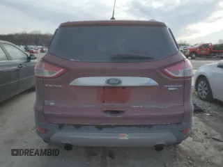 2014 Ford Escape Titanium with VIN 1FMCU9J90EUD58116, listed as a Copart auction lot 41972885 with 100,572 mi miles and Salvage Title. Bid and sale history available at carsss.com. Image 6.