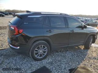 2024 GMC Terrain SLT with VIN 3GKALVEG8RL255840, listed as a Copart auction lot 45296615 with 10,591 mi miles and Salvage Title. Bid and sale history available at carsss.com. Image 3.
