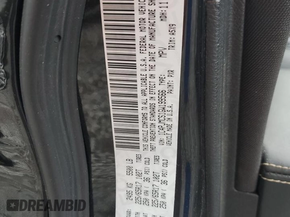 2016 Jeep Cherokee Latitude z VIN 1C4PJMCS1GW199566, wystawiony jako Copart lot #54073365 z przebiegiem 85 650 mil mil oraz Szkoda całkowita • Salvage title. Historia ofert i sprzedaży dostępna na DreamBid. Obrazek 13.