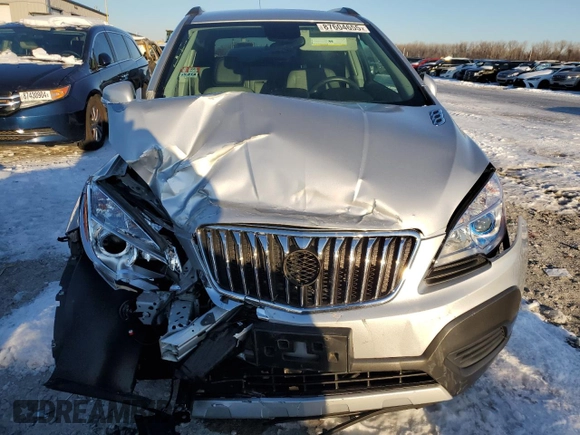 2016 Buick Encore with VIN KL4CJASB0GB607314, listed as a Copart auction lot 87604655 with 30,888 mi miles and Salvage Title. Bid and sale history available at carsss.com. Image 5.