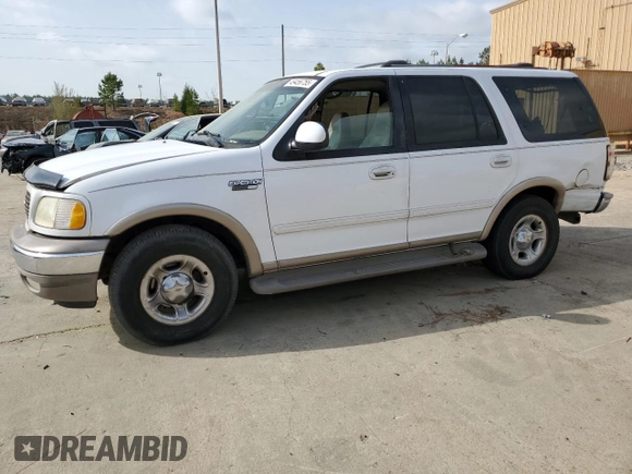 2002 Ford Expedition Eddie Bauer with VIN 1FMRU17L72LA11527, listed as a Copart auction lot 49456755 with 293,940 mi miles and Salvage title. Bid and sale history available at DreamBid. Image 1.