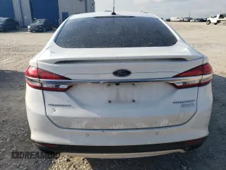 2017 Ford Fusion Titanium with VIN 3FA6P0K92HR335392, listed as a Copart auction lot 47507844 with 125,292 mi miles and Salvage Title. Bid and sale history available at carsss.com. Image 6.