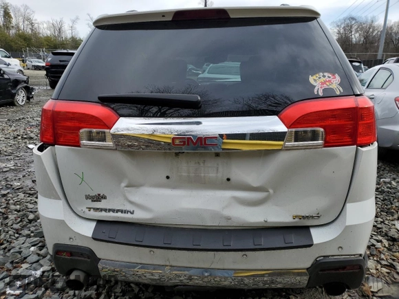 2015 GMC Terrain SLT with VIN 2GKFLYE31F6103645, listed as a Copart auction lot 43736865 with 143,711 mi miles and Salvage Title. Bid and sale history available at carsss.com. Image 6.