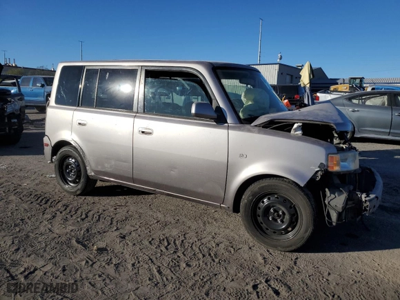 2005 Scion xB with VIN JTLKT324554015647, listed as a Copart auction lot 83814664 with 173,091 mi miles and Salvage Title. Bid and sale history available at carsss.com. Image 4.