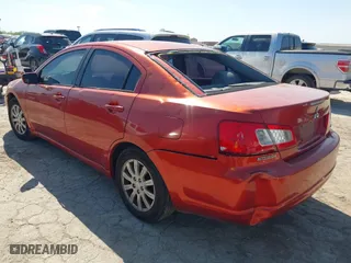2011 Mitsubishi Galant FE with VIN 4A32B2FF0BE021086, listed as a IAAI auction lot 42018137 with 274,880 mi miles. Bid and sale history available at carsss.com. Image 3.