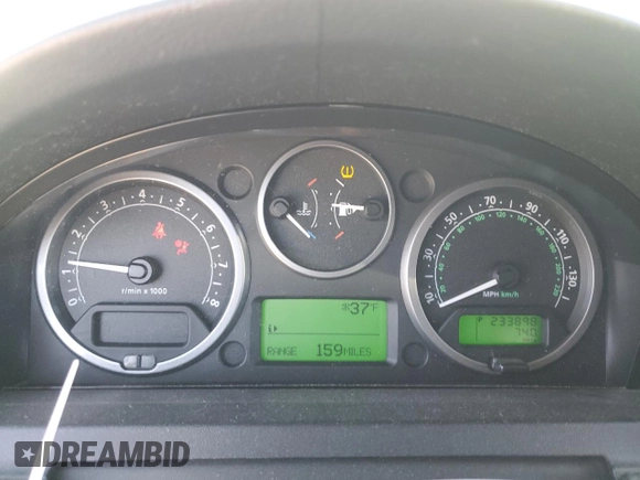 2006 Land Rover LR3 with VIN SALAD24436A409753, listed as a Copart auction lot 42762005 with 233,898 mi miles and Salvage title. Bid and sale history available at DreamBid. Image 9.