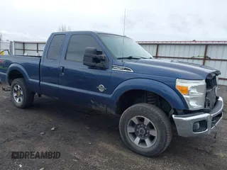 2013 Ford Super Duty F-250 SRW XL with VIN 1FT7X2BT0DEA97867, listed as a IAAI auction lot 41856593 with 131,158 mi miles. Bid and sale history available at carsss.com. Image 1.