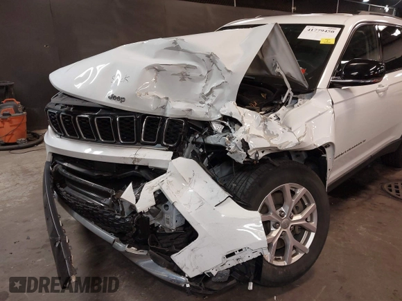 2021 Jeep Grand Cherokee Limited with VIN 1C4RJKBG8M8142906, listed as a IAAI auction lot 41779450 with 69,045 mi miles and . Bid and sale history available at DreamBid. Image 6.