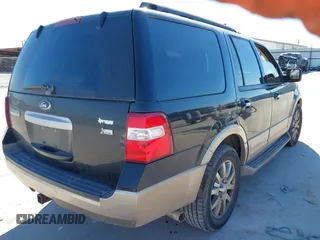 2011 Ford Expedition XLT with VIN 1FMJU1H55BEF25877, listed as a IAAI auction lot 41403624 with 198,558 mi miles and . Bid and sale history available at DreamBid. Image 4.