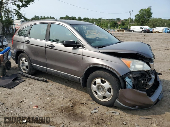 2010 Honda CR-V LX with VIN 5J6RE4H38AL019212, listed as a Copart auction lot 59088625 with 165,842 mi miles and Salvage title. Bid and sale history available at DreamBid. Image 4.