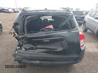 2012 Jeep Compass Sport with VIN 1C4NJCBA6CD660843, listed as a IAAI auction lot 41679095 with 173,950 mi miles. Bid and sale history available at carsss.com. Image 16.