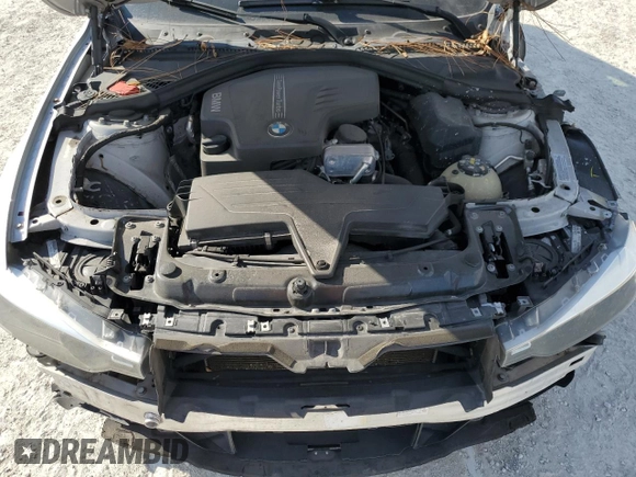 2015 BMW 3 Series 328i xDrive with VIN WBA3B5C51FF963410, listed as a Copart auction lot 85980084 with 122,385 mi miles and Salvage Title. Bid and sale history available at carsss.com. Image 11.