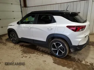 2021 Chevrolet TrailBlazer RS with VIN KL79MUSL0MB142480, listed as a Copart auction lot 43614394 with 29,506 mi miles. Bid and sale history available at carsss.com. Image 2.